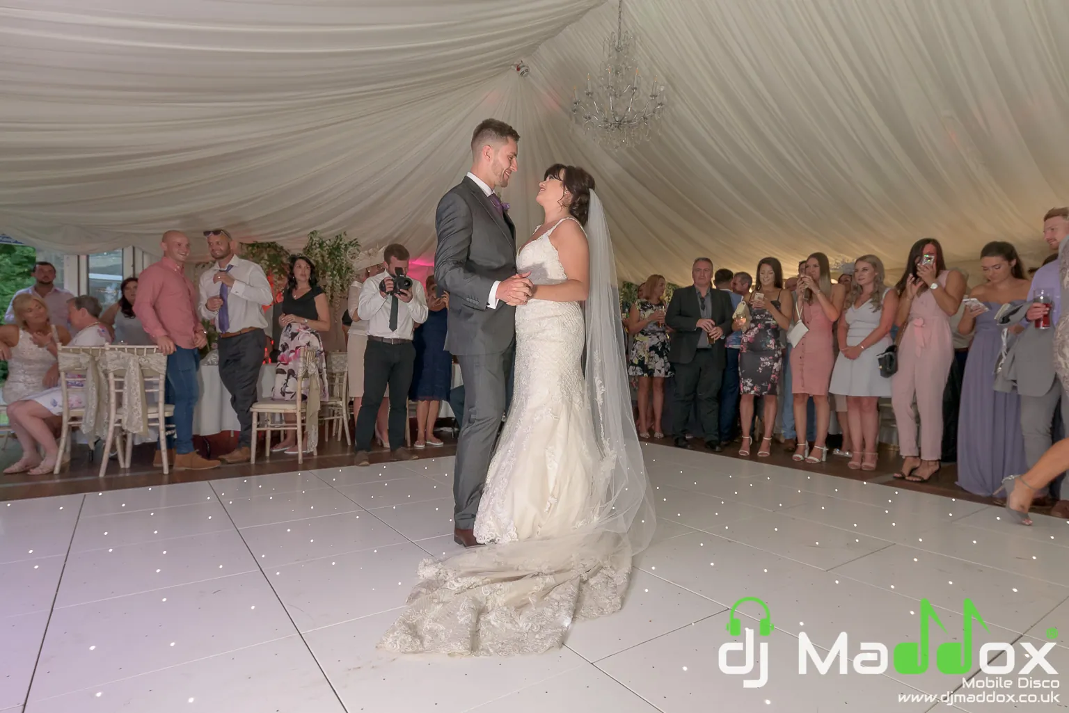 Starlit Dance Floor Wedding @ Bryngarw House Bridgend