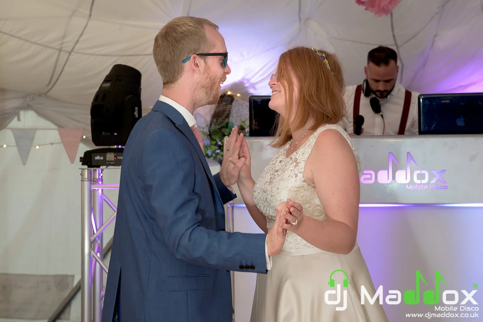 Mr & Mrs Phoenix Wedding DJ @ Druidstone Hotel